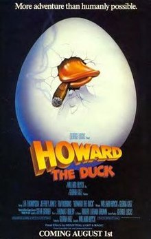 Theatrical Poster of Howard the Duck